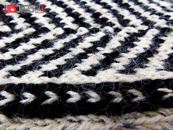 جوراب پشمی مردانه دستبافت سنتی کردستان کد 116 سایز 41-42